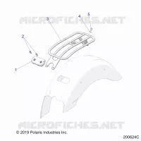 CHASSIS, REAR RACK