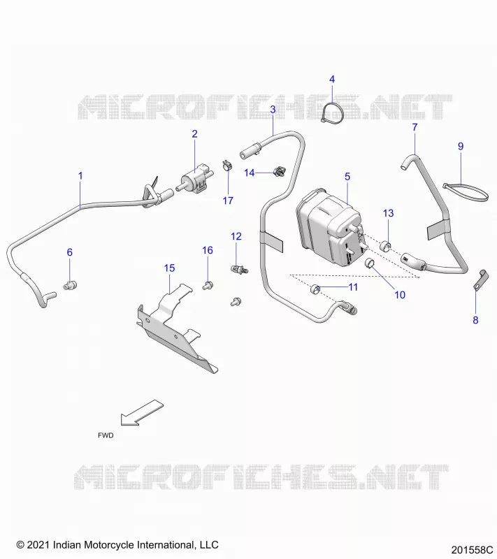 KRAFTSTOFFSYSTEM, EVAP SYSTEM (CALIF. AND INTL)
