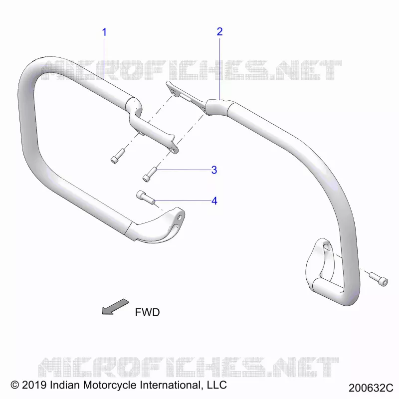 CHASSIS, HIGHWAY BAR