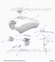 KRAFTSTOFFSYSTEM, FUEL TANK ASM.