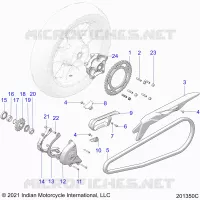 ANTRIEB, SPROCKETS, GUARDS AND CHAIN