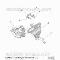 BRAKES, BREMSZANGE HINTEN