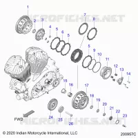 ANTRIEB, CLUTCH AND PRIMARY DRIVE