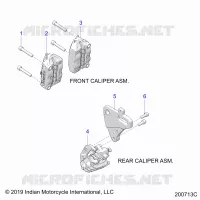 BRAKES, BREMSZANGE VORNE AND REAR