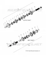 ANTRIEB, INPUT/OUTPUT SHAFT ASM.