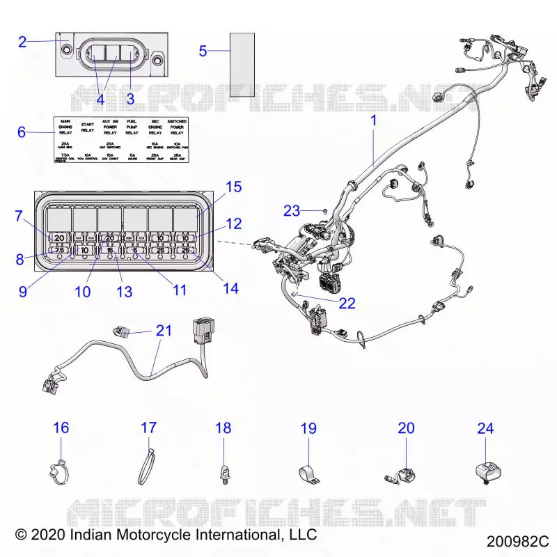 ELEKTRIC, WIRE HARNESS