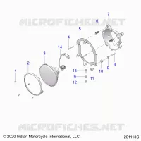 ELEKTRIC, HEADLIGHT
