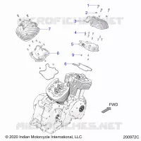 MOTOR, ROCKER COVERS