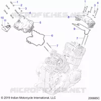 ENGINE, VENTILDECKELS