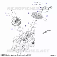 ENGINE, ZYLINDERKOPF ASM.