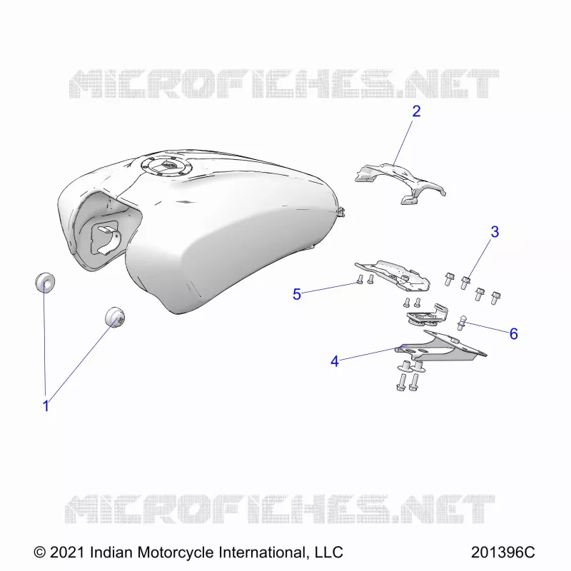 KRAFTSTOFFSYSTEM, FUEL TANK MOUNTING
