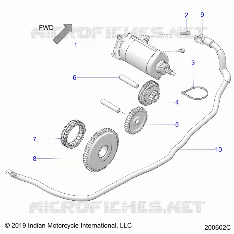 ANLASSER MOTOR