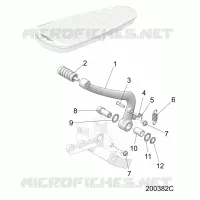BREMSES, BREMSE PEDAL