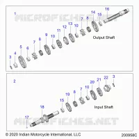 ANTRIEB, INPUT/OUTPUT SHAFT ASM.