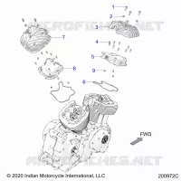MOTOR, ROCKER COVERS