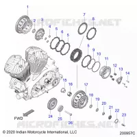 ANTRIEB, CLUTCH AND PRIMARY DRIVE