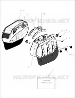 SADDLEBAGS - N131C/D/V ALL OPTIONS (INDIANSADDLEBAG12CC)