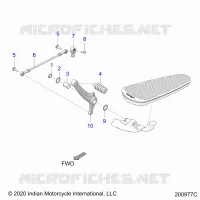 ANTRIEB, SHIFT PEDAL AND SHIFT LINKAGE