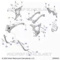 CHASSIS, RAHMEN ASM.