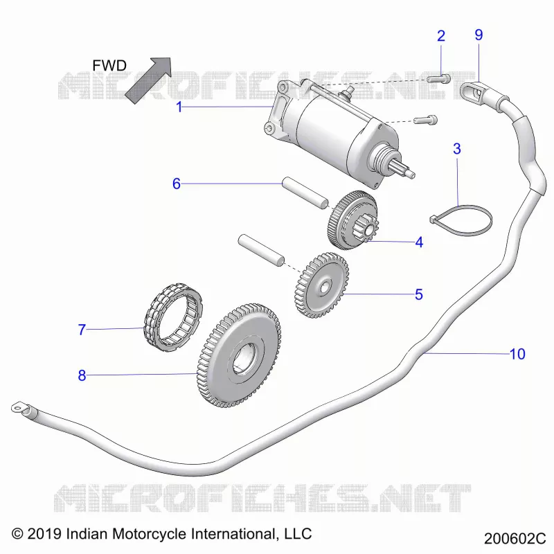 ANLASSER MOTOR