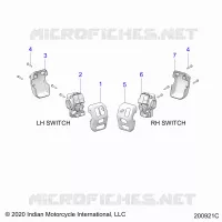 ELEKTRIC, SWITCH CONTROLS, LH/RH