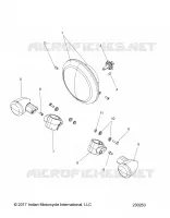 ELECTRICAL, SCHEINWERFER AND FRONT TURN SIGNALS