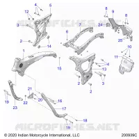 CHASSIS, RAHMEN ASM.