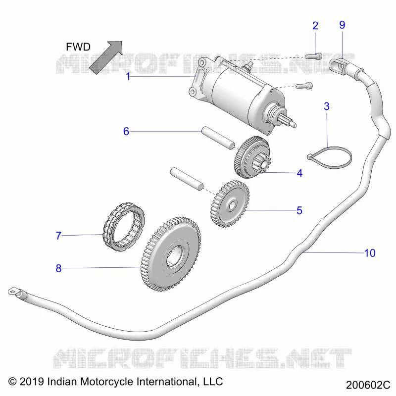 ANLASSER MOTOR