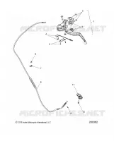 CONTROLS, KUPPLUNGSHEBEL AND CABLE