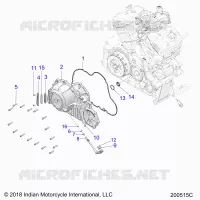 ENGINE, PRIMARY AND CLUTCH COVER