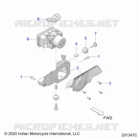 BREMSES, ABS MODULE ASM.