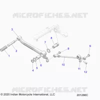ANTRIEB, SHIFT PEDAL AND LINKAGE