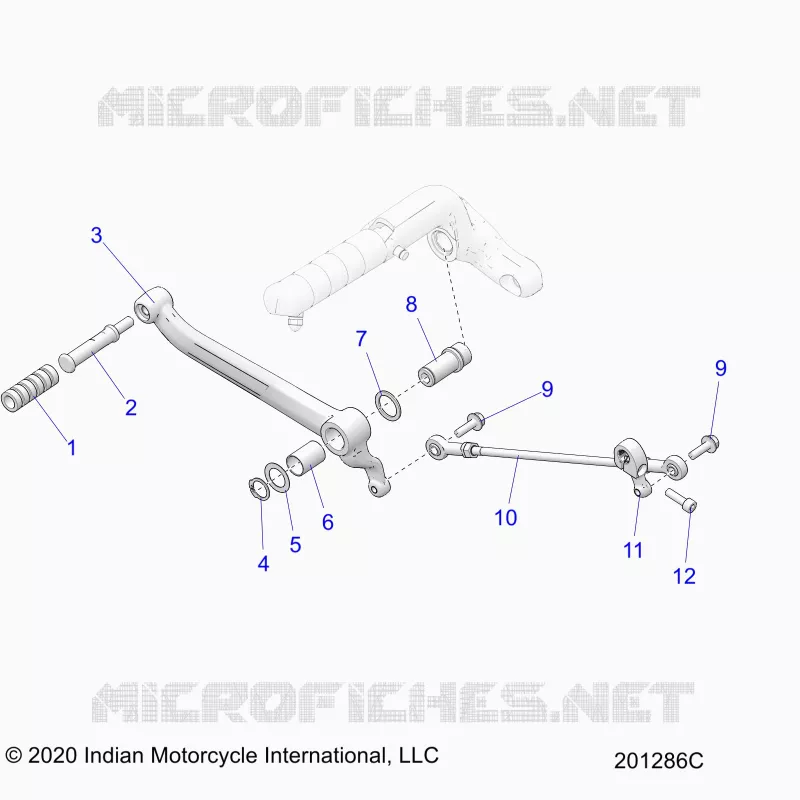 ANTRIEB, SHIFT PEDAL AND LINKAGE