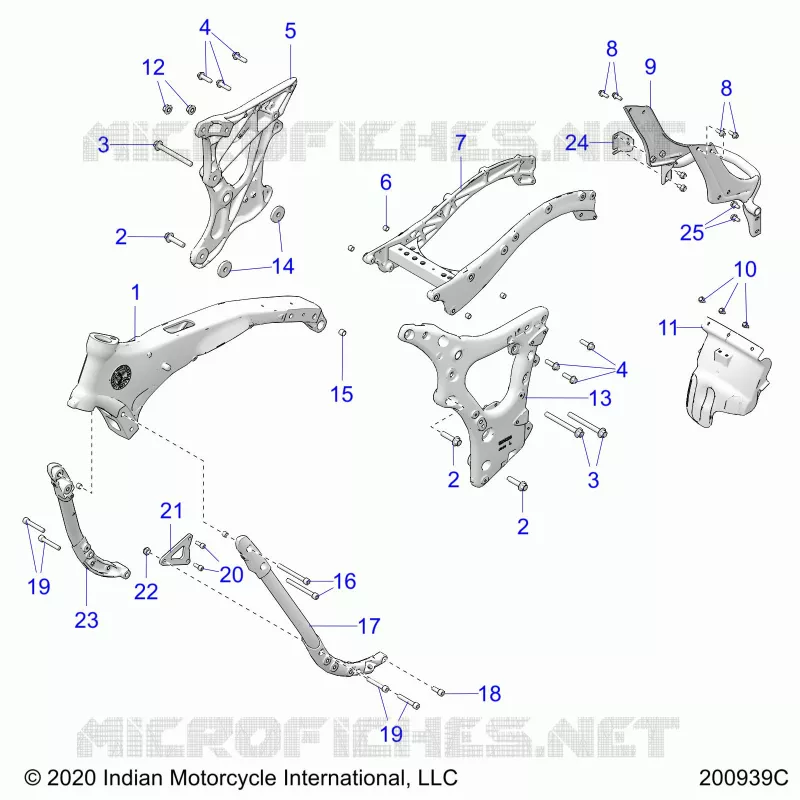 CHASSIS, RAHMEN ASM.