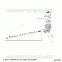 HINTERBREMSE, MASTER CYLINDER