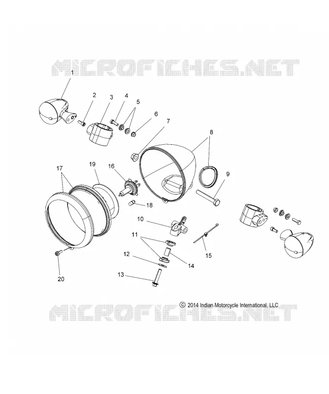 ELEKTRIC, HEADLIGHT AND TURN SIGNALS