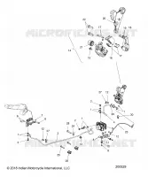 HINTERBREMSE ASM., W/ABS