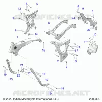 CHASSIS, RAHMEN ASM.