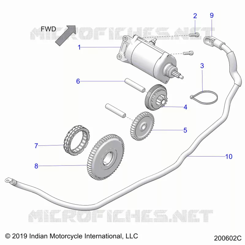 ANLASSER MOTOR