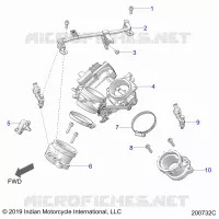 KRAFTSTOFFSYSTEM, FUEL RAIL/THROTTLE BODY