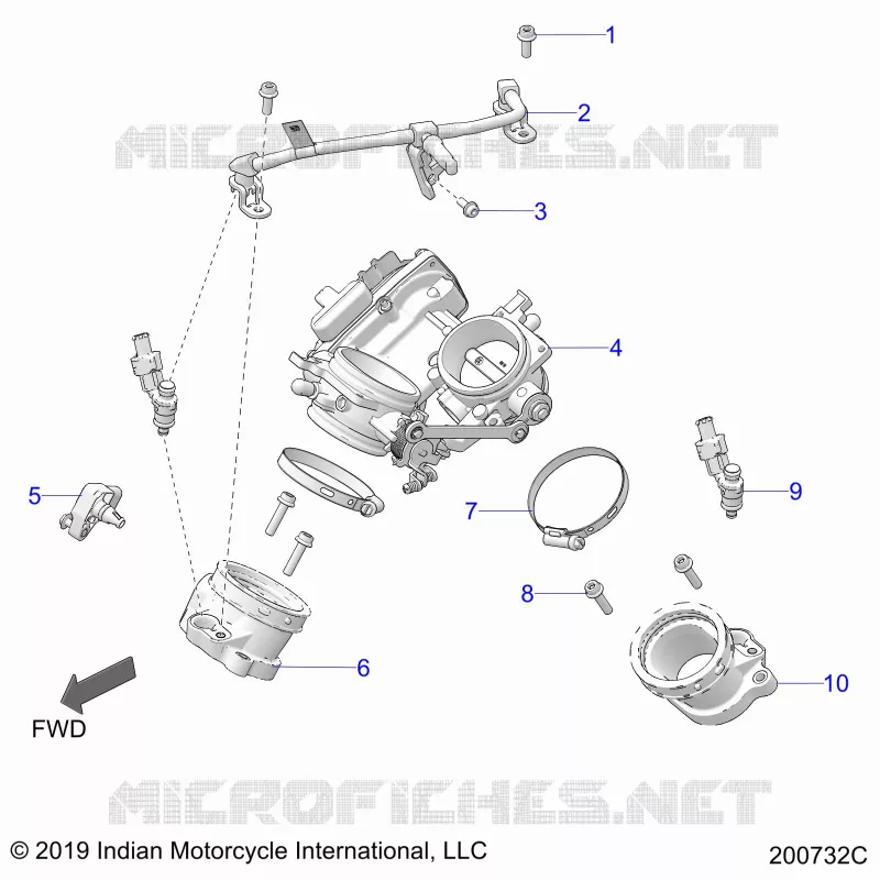 KRAFTSTOFFSYSTEM, FUEL RAIL/THROTTLE BODY