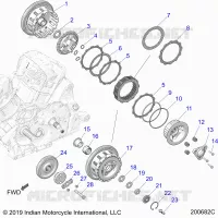 ANTRIEB, CLUTCH AND PRIMARY DRIVE