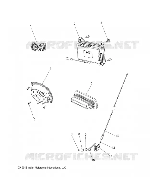 AUDIO SYSTEM - N14TCA ALL OPTIONS (49INDIANAUDIO14)