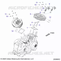 ENGINE, ZYLINDERKOPF ASM.