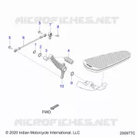 ANTRIEB, SHIFT PEDAL AND SHIFT LINKAGE