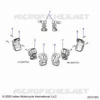 ELEKTRIC, SWITCH CONTROLS, LH/RH