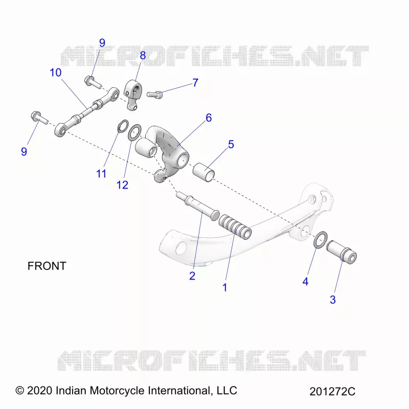 ANTRIEB, SHIFT PEDAL AND LINKAGE
