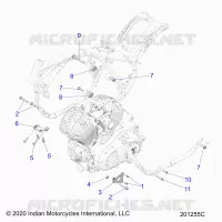 ENGINE, MOTORAUFHÃ„NGUNG