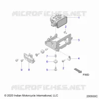 BREMSES, ABS MODULE ASM.