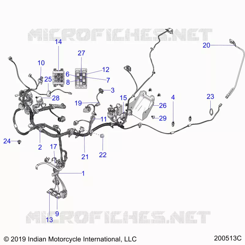 ELEKTRIC, WIRE HARNESS